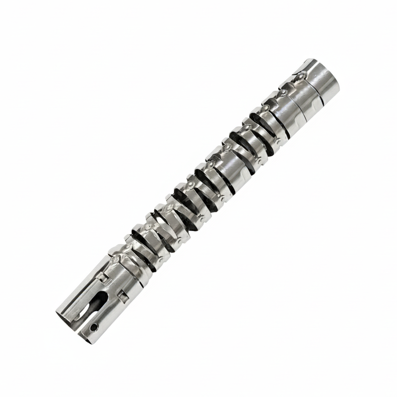 Stainless steel metal tube-like endoscope part